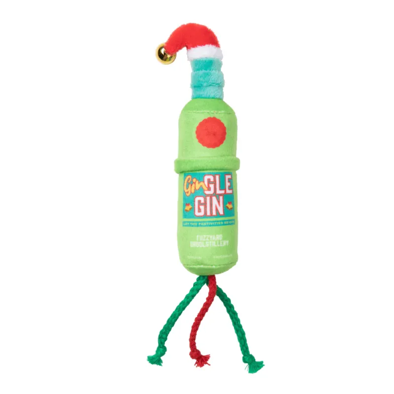 FuzzYard Xmas Cat Toy - Gin-gle Gin - img 1