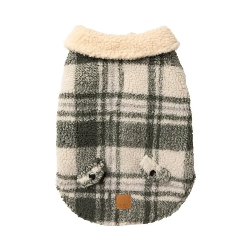 FuzzYard Jacket -  The Lumberjack 25 - Money Green/Cream 1 - img 2