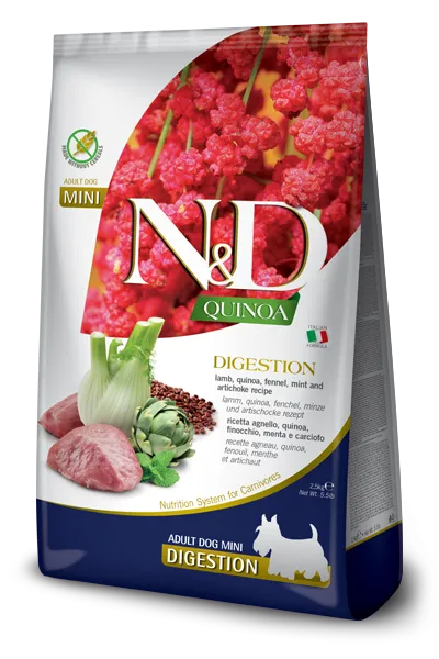 ND quinoa digestion for adult dog 2,5kg - img 1