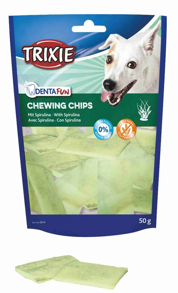 Trixie 2674 DENTAfun trake za zvakanje sa SpirulinaAlgama 50g  2674 - img 1