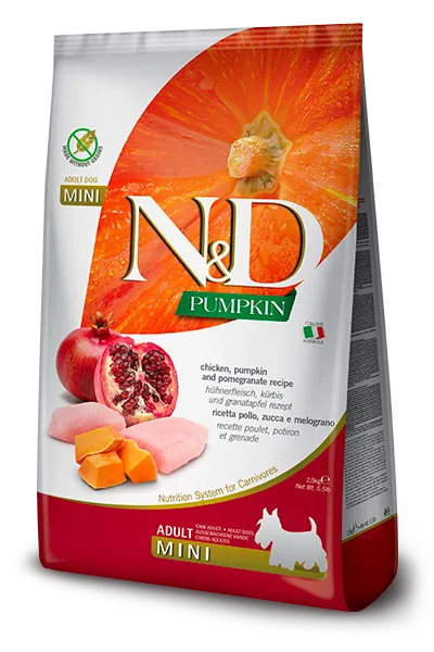 ND CHICKEN/PUMKIN ADULT DOG 2,5KG 0053 - img 1