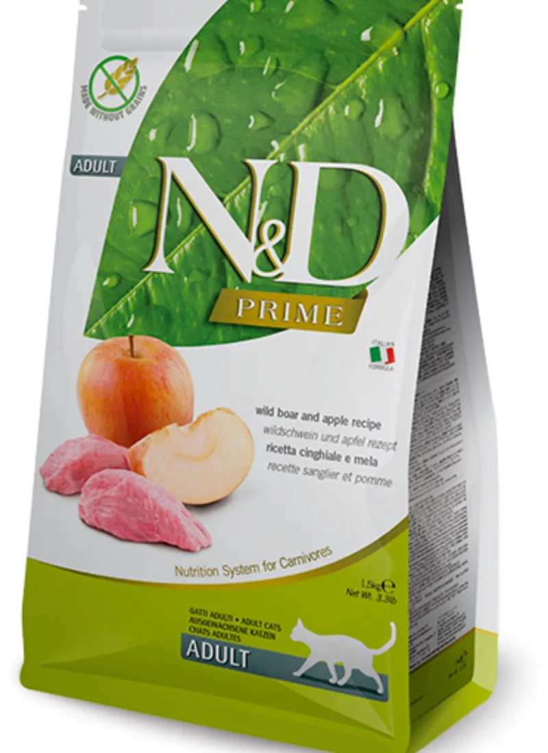 ND CAT ADULT WILD BOAR 1,5KG 0028