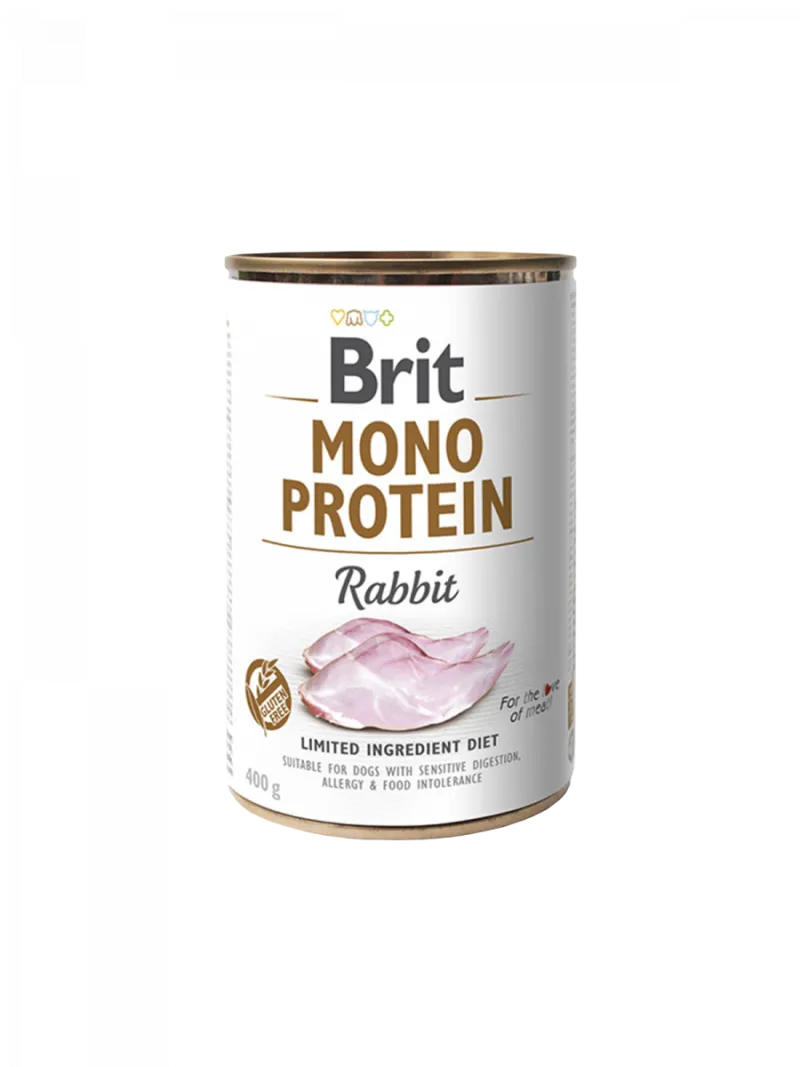 BRIT  MONO PROTEIN RABBIT 400GR