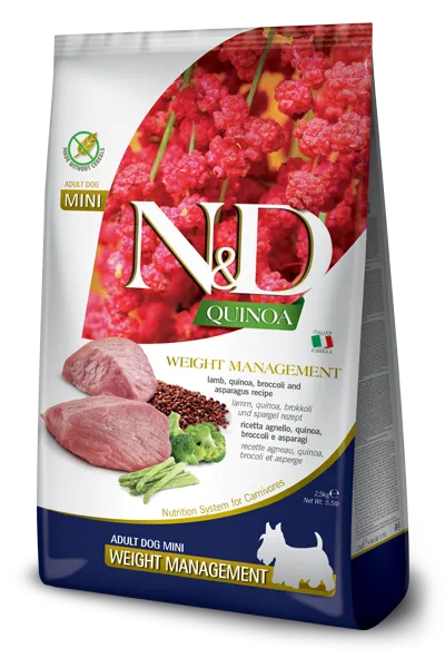 ND quinoa weight menagment for adult dog 2,5kg