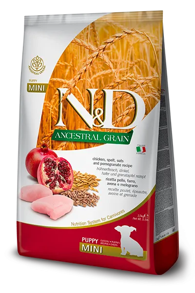 N&D AG Chicken & Pomegranate Puppy Mini 7kg