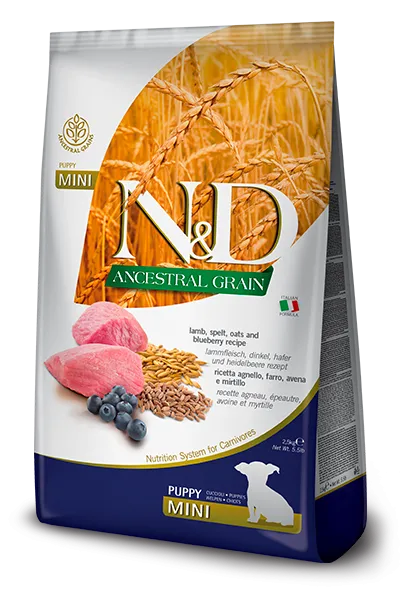 N&D AG Lamb & Blueberry Puppy Mini 7kg