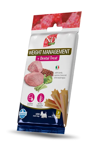 ND quinoa weight menagement lamb mini dog 60g